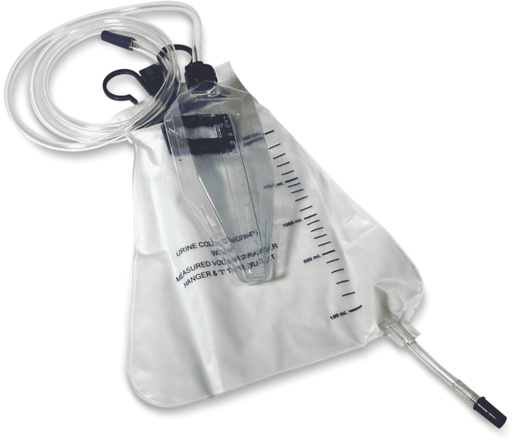 Urine Collection Bag with Measured Volume Meter